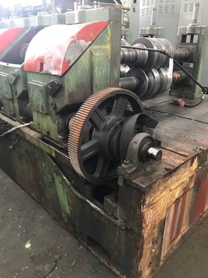 21 Stand, PM Machine Tool rollformer, 4-1/2" arbor, 60" roll space, egual gearing, #70354 - Image 8