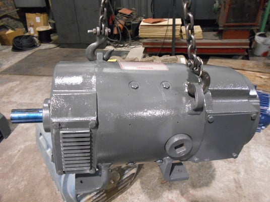 5 HP 1800 RPM General Electric, Frame 218AT, DPFG-SV, 500 VA, 150/300 VF - Image 2