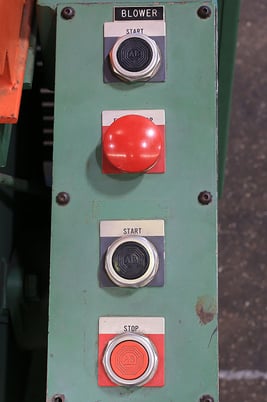 Granutec #TFG-810-5, plastic granulator, w/Hopper, 5 HP, #157613 - Image 5