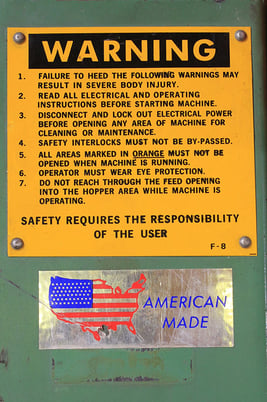 Granutec #TFG-810-5, plastic granulator, w/Hopper, 5 HP, #157613 - Image 7