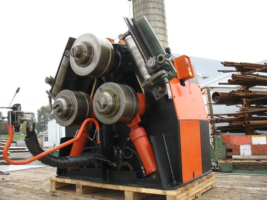 4" x 4" x 1/2" Roundo #R4-S, hydraulic roll adj., tooling, roll pos. ind. - Image 2