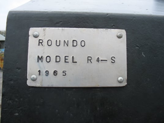 4" x 4" x 1/2" Roundo #R4-S, hydraulic roll adj., tooling, roll pos. ind. - Image 5