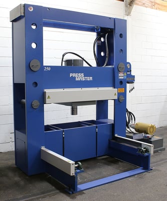 250 Ton, Press Master #RTP-250T, 16" stroke, H-Frame hydraulic press, 4-Axis, #151550 - Image 2
