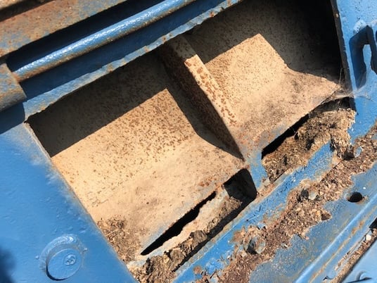 Stedman hammermill-crusher, 32" x  44", heavy duty flywheel, heavy duty steel base, 600-900 RPM, used - Image 7