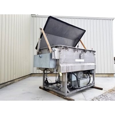 115 cu.ft. American Process, Stainless Steel paddle blender mixer, 66" W x 108" L x 40" D, #16084 - Image 2