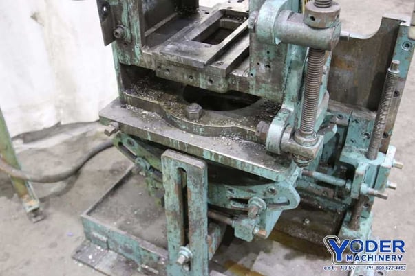 25 Ton, Tishken #COT-8 Cutomatic cut off press, 2.5 stroke, air clutch & brake, #70958 - Image 4