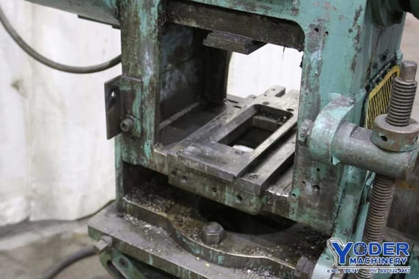 25 Ton, Tishken #COT-8 Cutomatic cut off press, 2.5 stroke, air clutch & brake, #70958 - Image 5