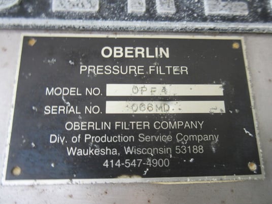 Oberlin #OPF-4, coolant filtration system, fully automatic, 160 GPM, Allen Bradley PLC - Image 5