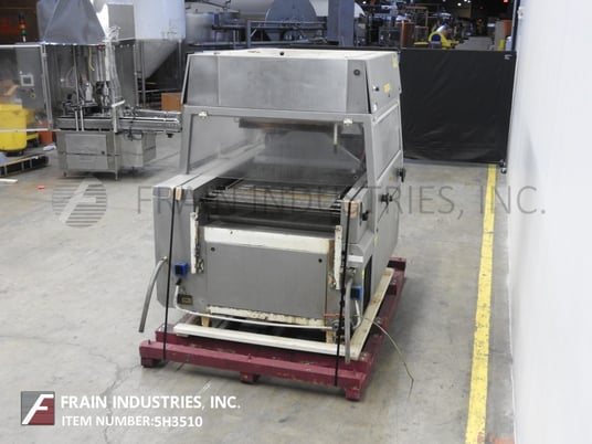 Sollich #EMM-820, 32" wide, Stainless Steel top & bottom chocolate enrober, 32" W x 72" L wire mesh conveyor - Image 3
