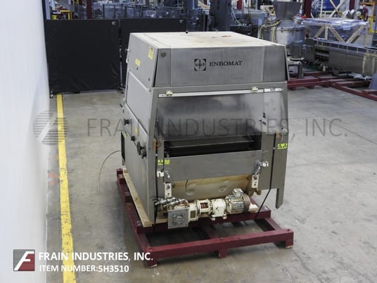 Sollich #EMM-820, 32" wide, Stainless Steel top & bottom chocolate enrober, 32" W x 72" L wire mesh conveyor - Image 4