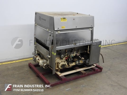 Sollich #EMM-820, 32" wide, Stainless Steel top & bottom chocolate enrober, 32" W x 72" L wire mesh conveyor - Image 5