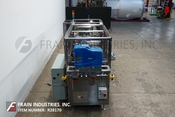 Adco #12IAL25SS, automatic, horizontal Stainless Steel, intermittent motion, Nordson Problue hot melt glue - Image 3