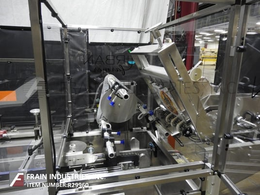 Adco #15D105, semi-automatic, Stainless Steel, horizontal, right to left, continuous motion, hot melt glue - Image 2