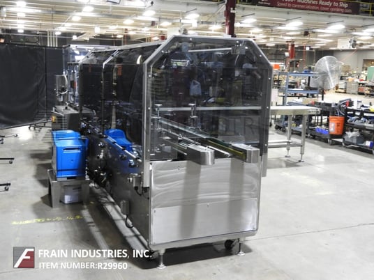 Adco #15D105, semi-automatic, Stainless Steel, horizontal, right to left, continuous motion, hot melt glue - Image 4