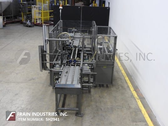 Pearson #R23501, automatic, case erector and tape bottom sealer, 1-35 cases per minute - Image 4