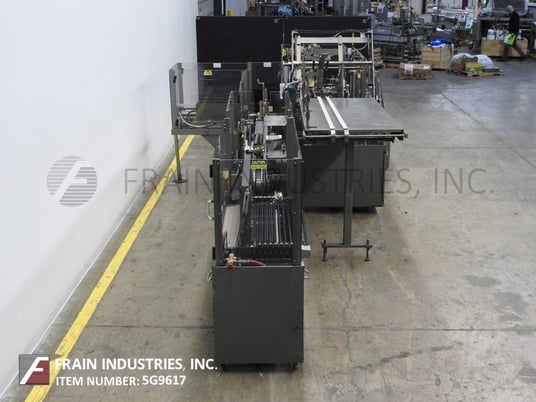 Thiele #410, automatic, horiztontal, case erector, packer and hot melt glue sealer, 5-20 cases per minute, 3 - Image 4