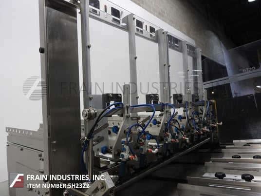 Delkor #TF-1504SS, automatic, Stainless Steel, (4) head, tray former, 10-55 cycles per minute - Image 2