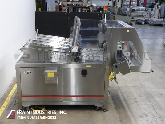 Delkor #TF-1504SS, automatic, Stainless Steel, (4) head, tray former, 10-55 cycles per minute - Image 3