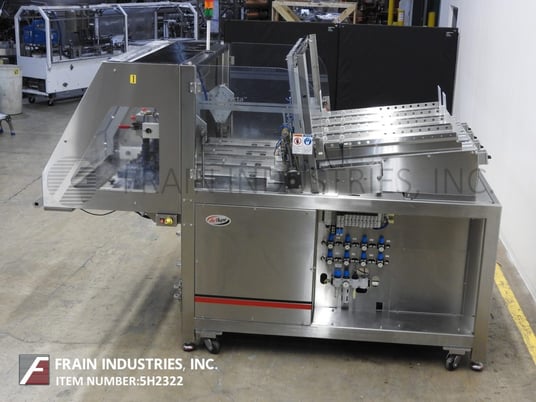 Delkor #TF-1504SS, automatic, Stainless Steel, (4) head, tray former, 10-55 cycles per minute - Image 4