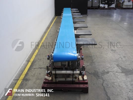 24" wide x 39.7' long, Dorner, Stainess Steel belt conveyor, food grade belt, variable speed control - Image 3