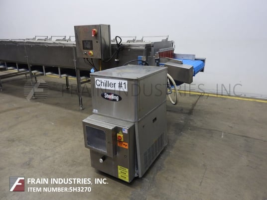 Stainless Steel, steam tunnel & cooling trough, top flip up covers, side steam distributors - Image 2