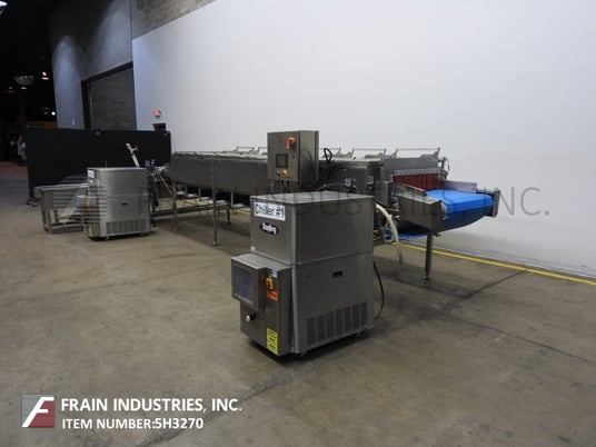 Stainless Steel, steam tunnel & cooling trough, top flip up covers, side steam distributors - Image 3