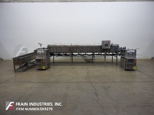 Stainless Steel, steam tunnel & cooling trough, top flip up covers, side steam distributors - Image 4