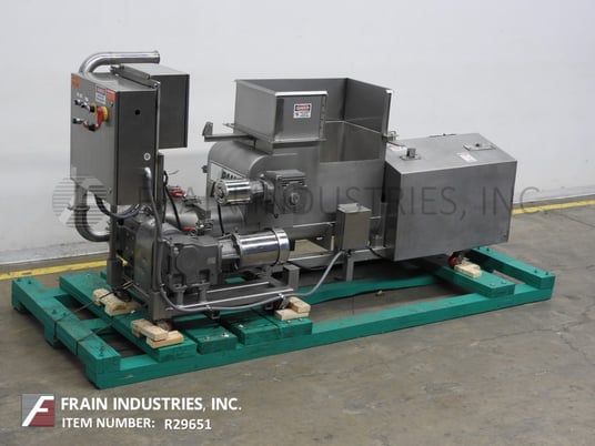 Ram Equipment Inc. Dough Pump Feeder, 8 cu.ft. stainless steel auger & pump feeding syst - Image 1