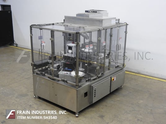 Intellitech Monoblock #AFSM1500, 2-up, automatic, continous motion, Stainless Steel, rotary filler, capper - Image 5