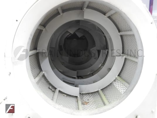 Parkson #RDT100, stainless steel rotary dru, 25-100 GPM, 25" diameter x 40" deep (75 gallon) " flocculation" - Image 2