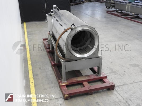 Parkson #RDT100, stainless steel rotary dru, 25-100 GPM, 25" diameter x 40" deep (75 gallon) " flocculation" - Image 4
