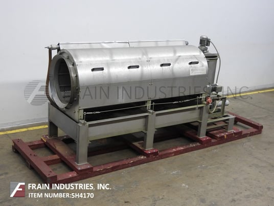 Parkson #RDT100, stainless steel rotary dru, 25-100 GPM, 25" diameter x 40" deep (75 gallon) " flocculation" - Image 5