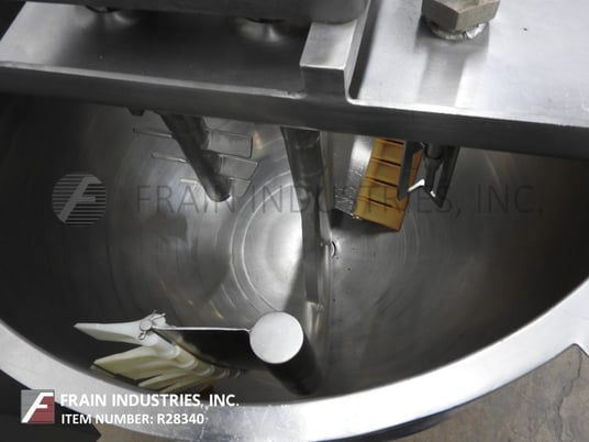 40 gallon Groen #DNTA40, 316 Stainless Steel jacketed kettle, 28" diameter x 21" deep, 125 psi, 2-1/2" OD/2" - Image 2
