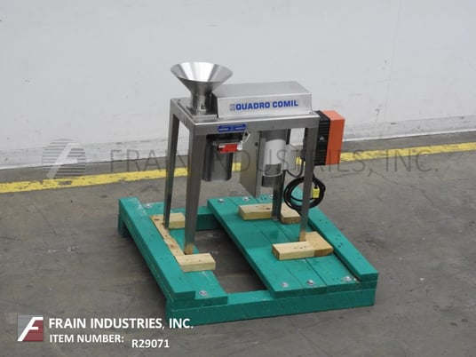 Quadro #197, 316 Stainless Steel particle size reduction Comil, up to 800 lbs per hour, variable speed control - Image 3
