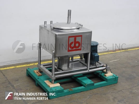Cherry Burrell, 100 gallon, 304 Stainless Steel, liquefier, 24" OD top man way with flip up bolt down cover - Image 5