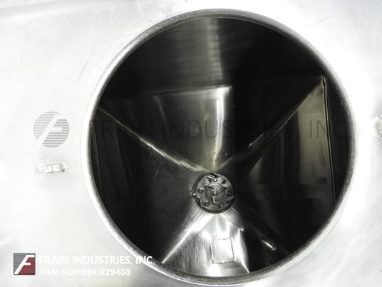 Walker #Liqui-Mixer, 750 gallon, 316L Stainless Steel construction high shear, jacketed liquefier, 27" sloped - Image 2