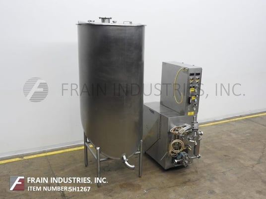Goodway #CM35, compact, Stainless Steel, continuous, high shear, rotar, stator, aerator mixer, 250-4800 lbs. - Image 5