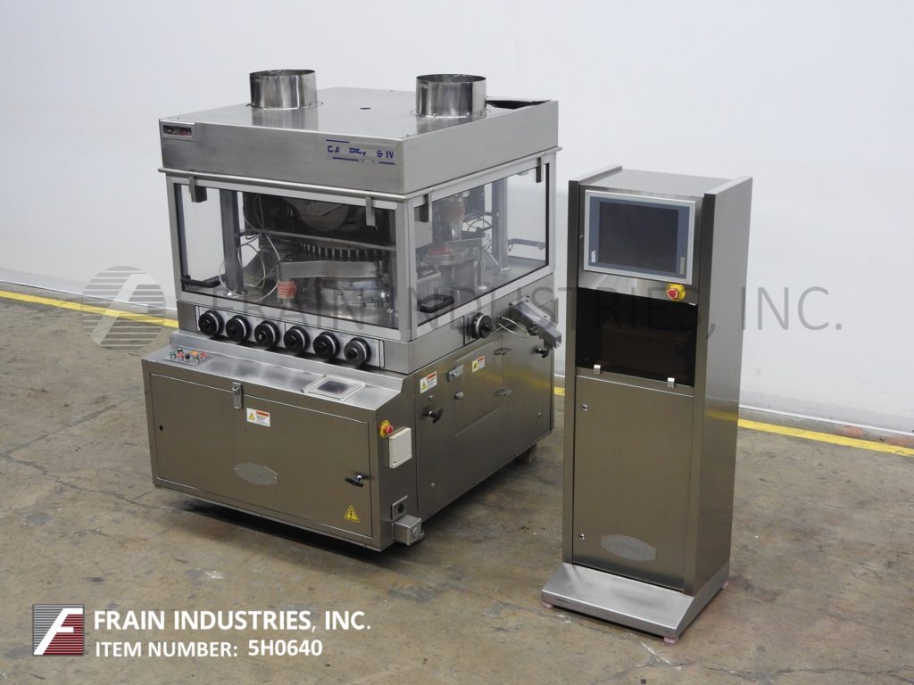 6 Ton, Cadmach / CMC Machinery LLC US #CPD-IV-55, 2 sided, 55 station ...