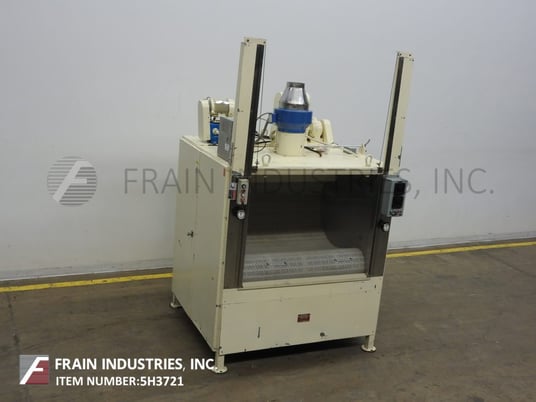 DTG, horizontal coating and polishing belt system, with 45" wide intralox style belt, 28-slot jacketed spray - Image 1