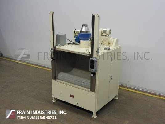 DTG, horizontal coating and polishing belt system, with 45" wide intralox style belt, 28-slot jacketed spray - Image 5