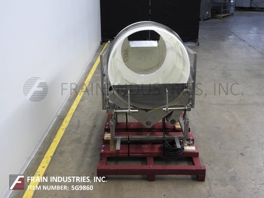 Continuous motion, plastic coating drum, 40" diameter x 78" long coating drum - Image 3