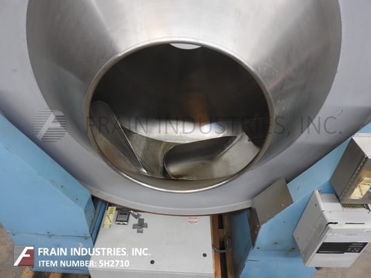 86" Pellegrini, Stainless Steel coating pan, 86" diameter x 76" deep pan, variable speed controls & timer - Image 2