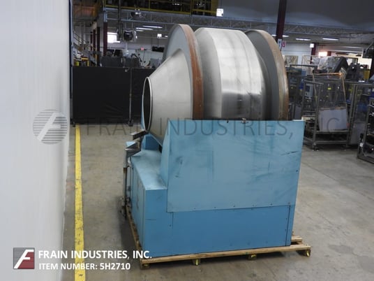 86" Pellegrini, Stainless Steel coating pan, 86" diameter x 76" deep pan, variable speed controls & timer - Image 4