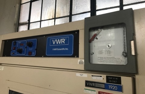 VWR #1920, Incubator, 36" W x 72" H x 24" D, oven, 4 internal shelves, chart recorder - Image 5