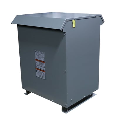 112.5 KVA 480 Delta Primary, 240 Delta Secondary, Jefferson, CT120, factory new, Nema 3R, in stock, free - Image 1