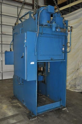100 Ton, Greenerd #H-100-30L5, hydraulic press, 12" stroke, 20" daylight, 20" x21.25"bed, T-Slotted - Image 7