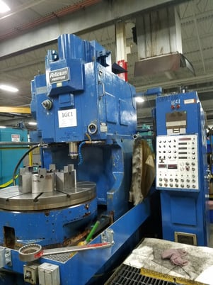 Fellows #50-8 Hydrostroke, 50" dia, 9" stroke, 8" face, 45" tbl,cutter adapter,change gears, #29364 - Image 2