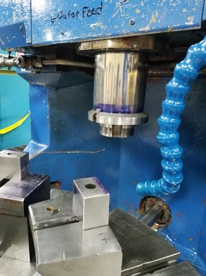 Fellows #50-8 Hydrostroke, 50" dia, 9" stroke, 8" face, 45" tbl,cutter adapter,change gears, #29364 - Image 3