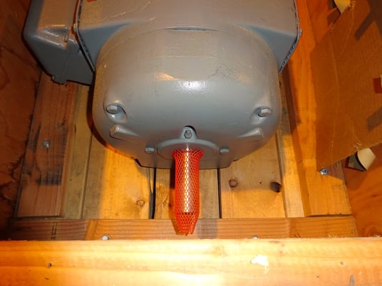 7.5 HP 1170 RPM Frame 256U, turning gear motor,Nema C,new/unused - Image 2