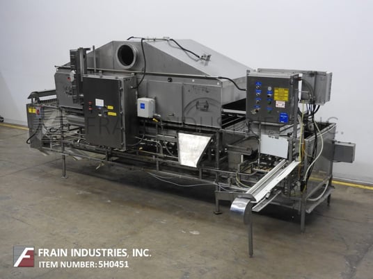 Automated Food Systems #2000, Stainless Steel electric corndog fryer, intermittent motion, 1000-8000 corndogs - Image 1